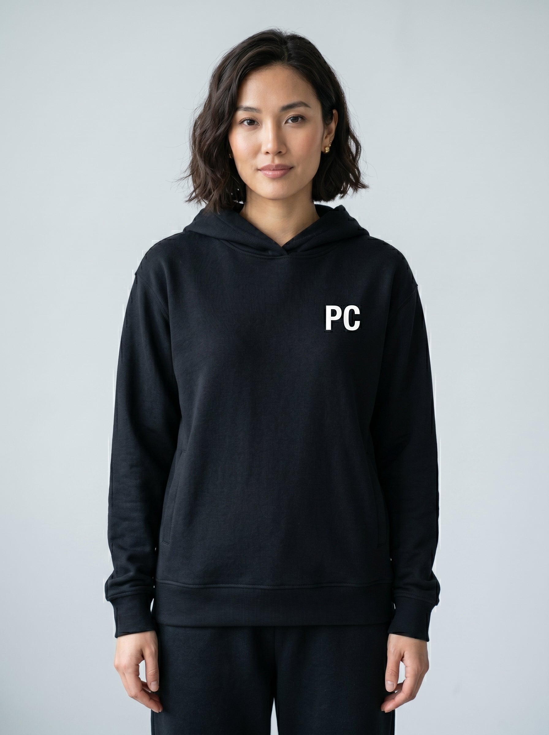 PC Lightweight Hoodie – Black