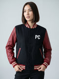PC Varsity Jacket – Black/Red