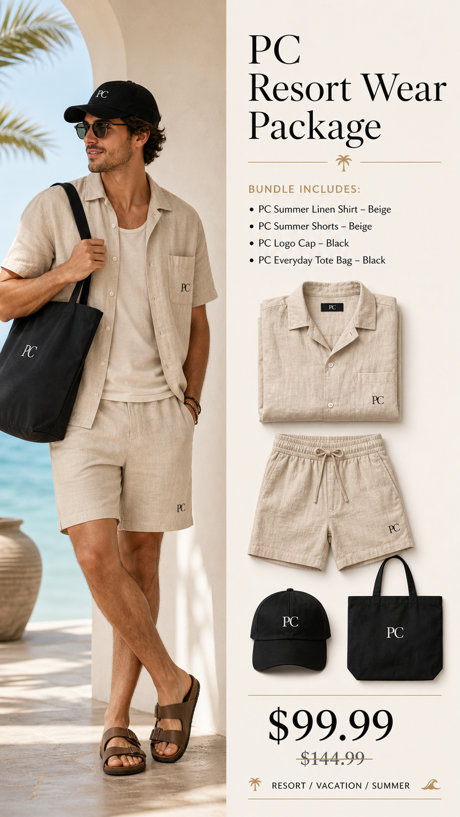 PC Resort Wear Package